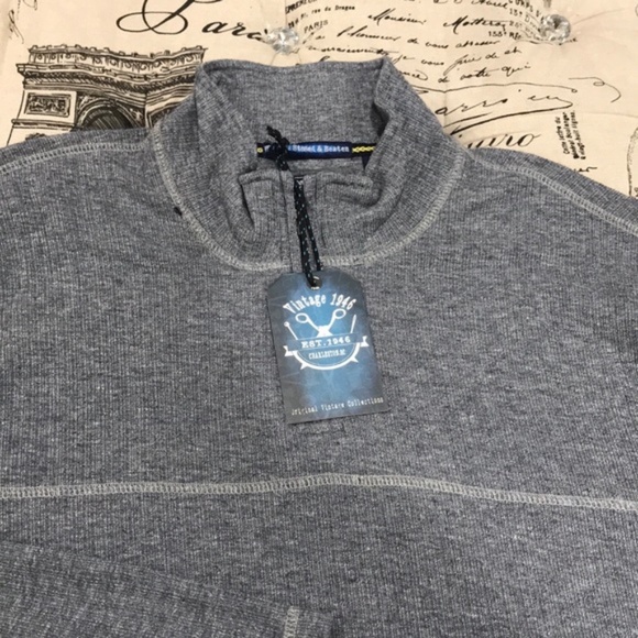 Vintage 1946 Drop Needle Quarter Zip Hunter - Picture 4 of 7